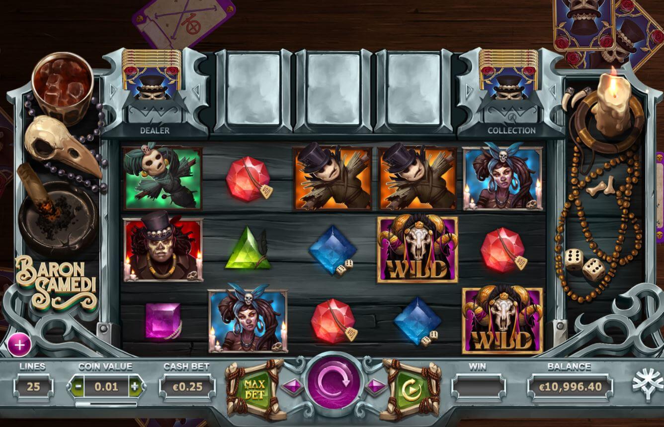 Baron Samedi Slot Screenshot