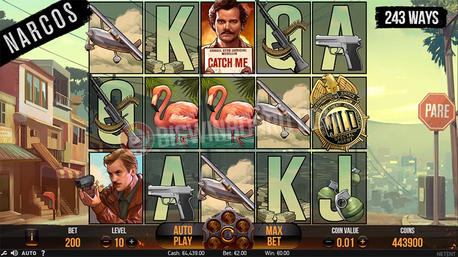 Narcos Slot von NetEnt